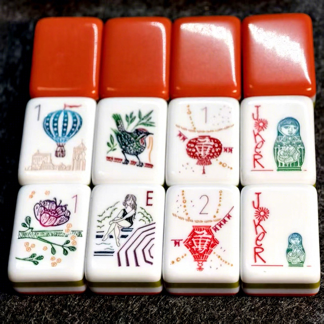 The Fourth Floor: Follow Me Mahjong Tiles
