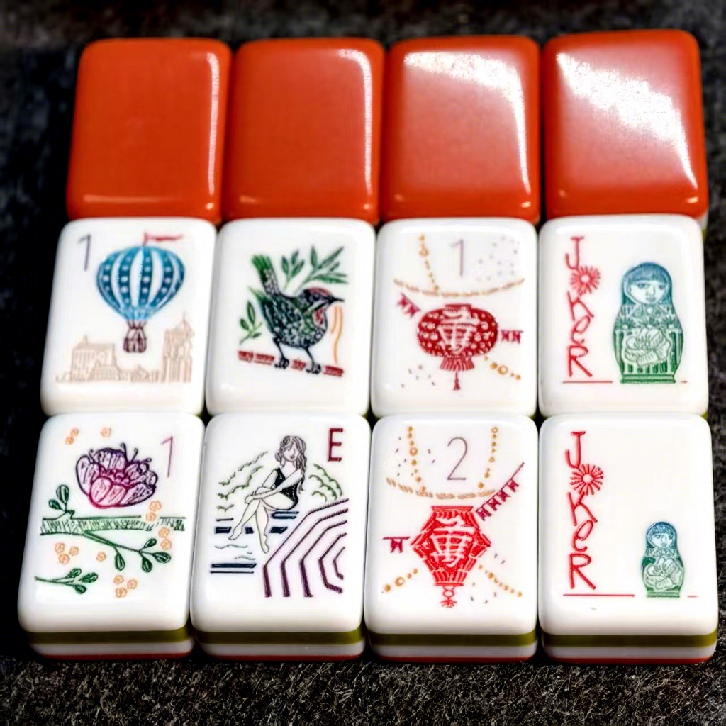 The Fourth Floor: Follow Me Mahjong Tiles