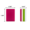 Deep Pink Mahjong Tiles