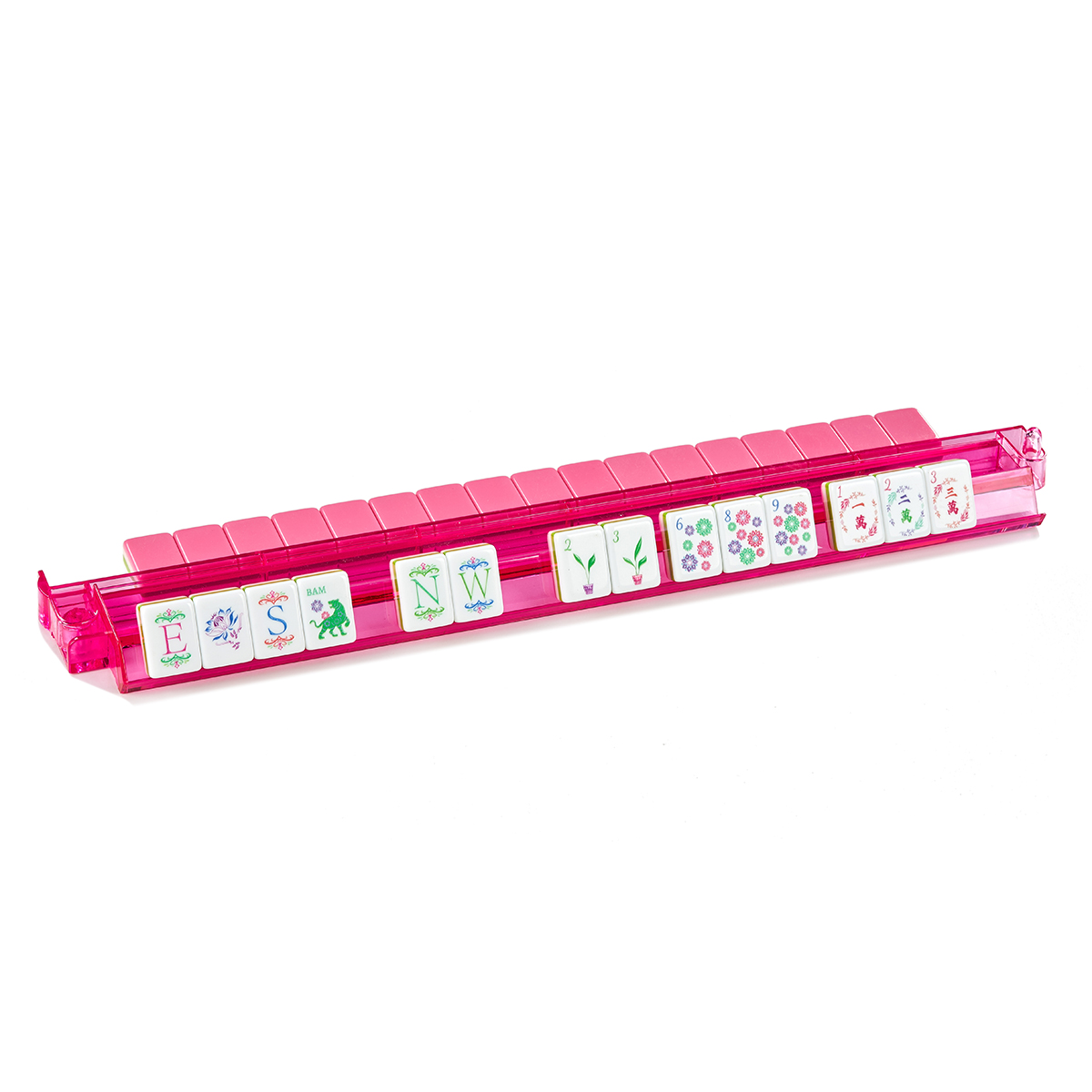 Pink Mahjong Tiles