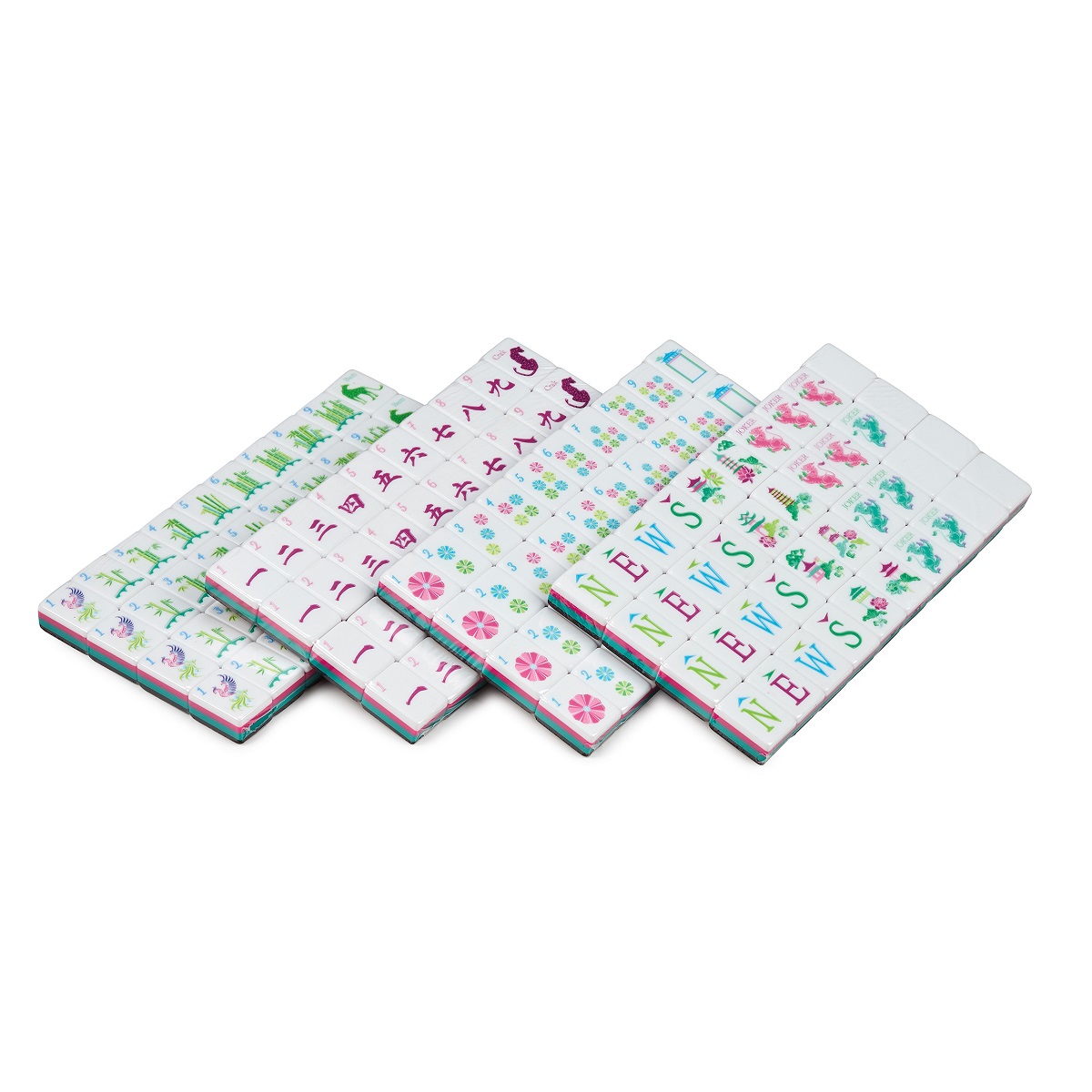 Tortoise Shell 2 Mahjong Tiles