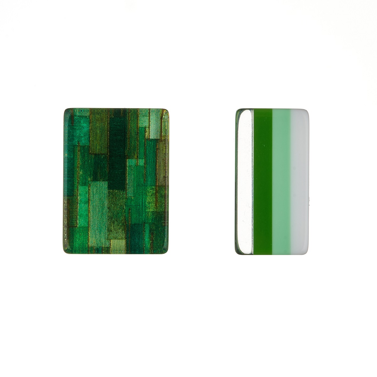 Green Butterfly Mahjong Tiles