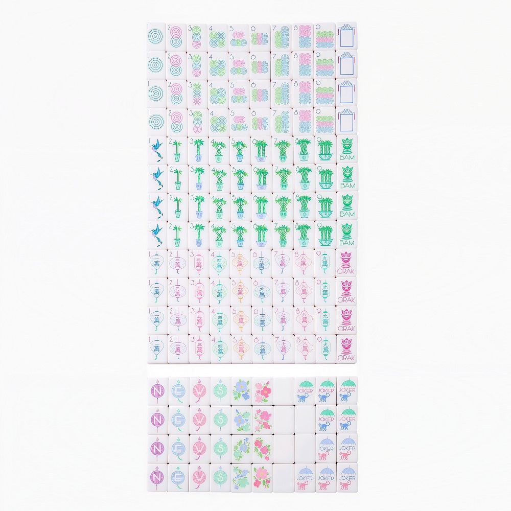 New purple Mahjong Tiles