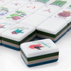 Navy Blue Mahjong Tiles