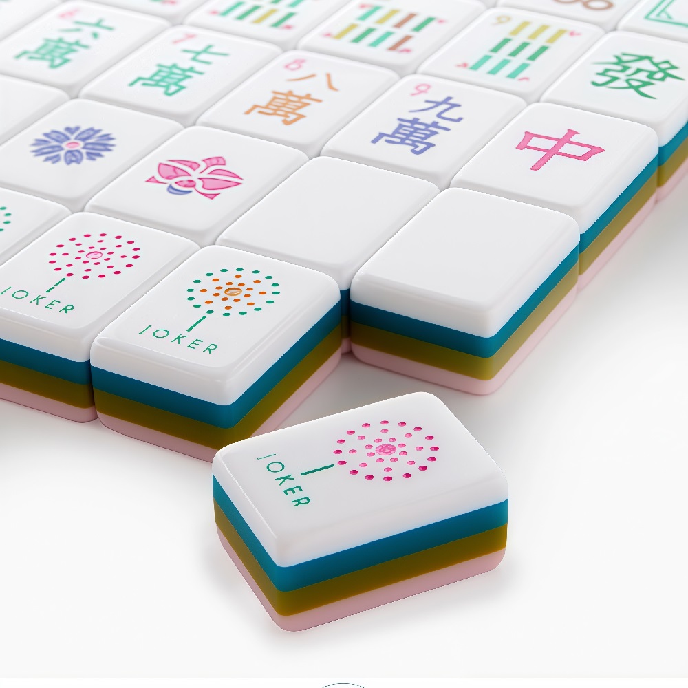 New pink Mahjong Tiles