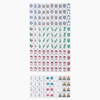 Olivegreen Mahjong Tiles