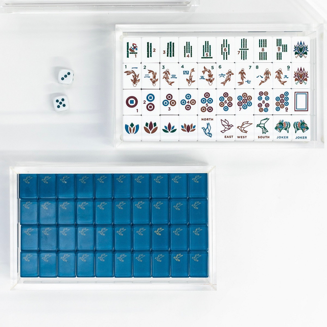 Paper Crane Mahjong Tiles