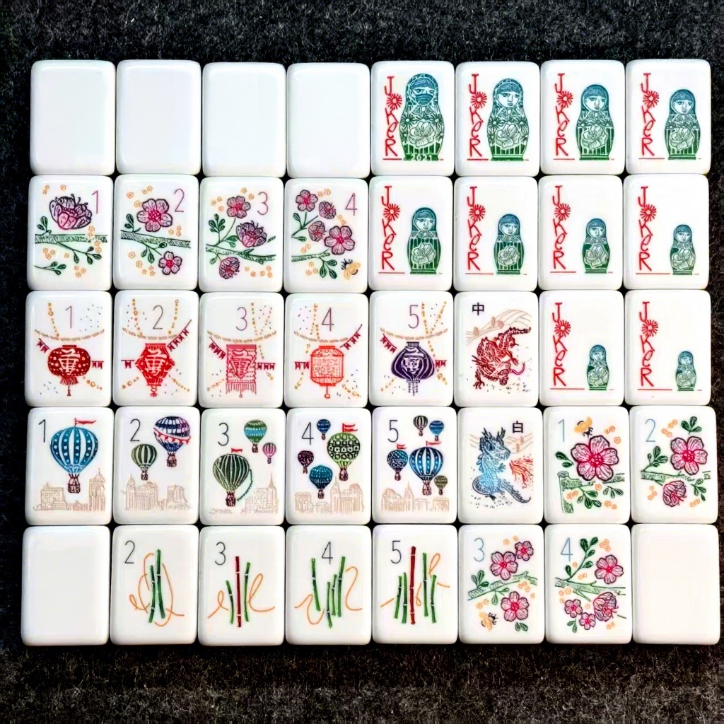 The Fourth Floor: Follow Me Mahjong Tiles