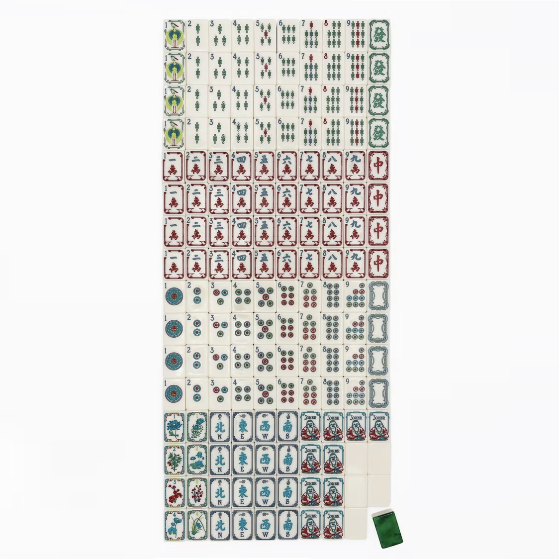 Buddha Statue Mahjong Tiles