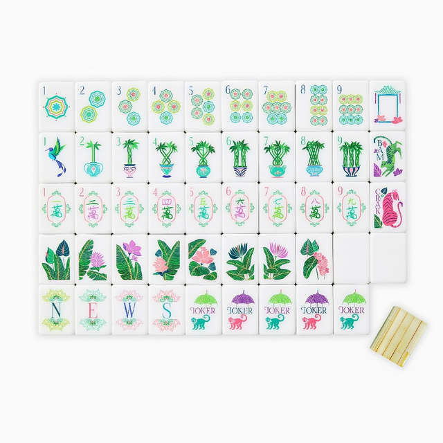 Bamboo Mahjong Tiles