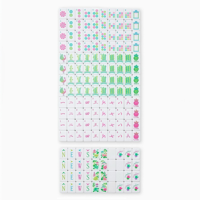 Tortoise Shell Mahjong Tiles