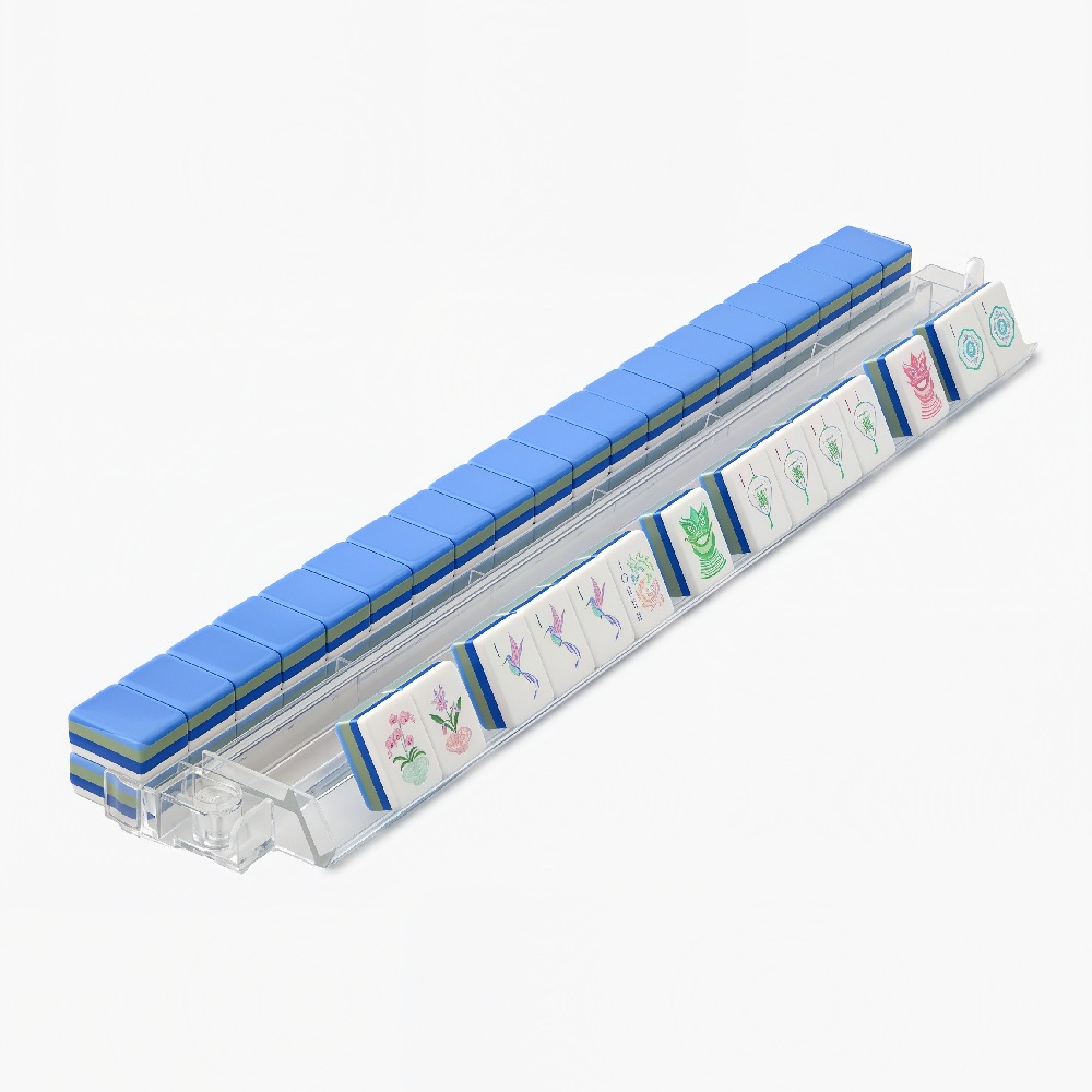 Lightblue Mahjong Tiles