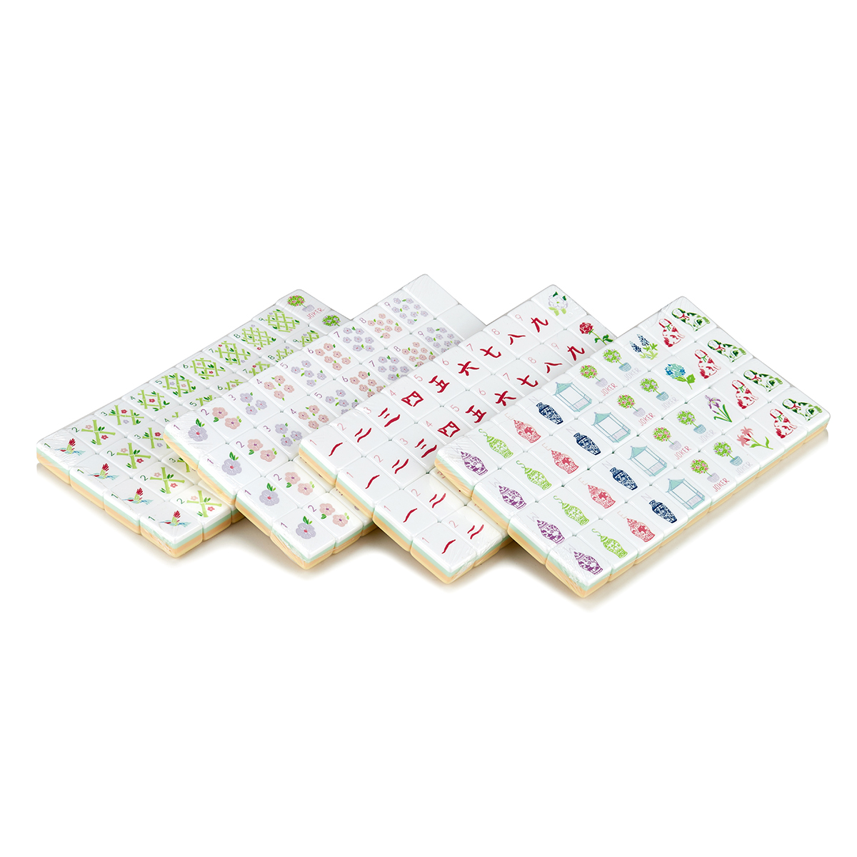 Yellow Puppy Mahjong Tiles