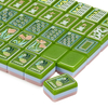 Fresh Green Mahjong Tiles