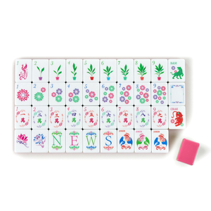 Pink Mahjong Tiles
