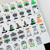 Black Ghost Mahjong Tiles