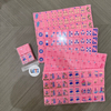 Pink Ancient Mahjong Tiles