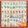 Orange Holiday Mahjong Tiles