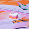 Orange Champagne Mahjong Tiles