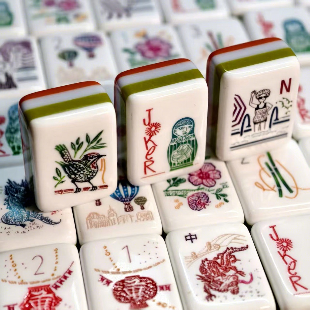 The Fourth Floor: Follow Me Mahjong Tiles