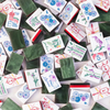 Dark Green Jade Mahjong Tiles