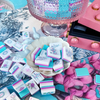 Blue Paris Candy Mahjong Tiles