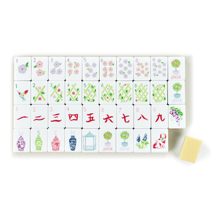 Yellow Puppy Mahjong Tiles