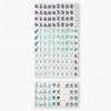Deep Orange Mahjong Tiles