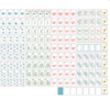 Blue Background Bees Mahjong Tiles