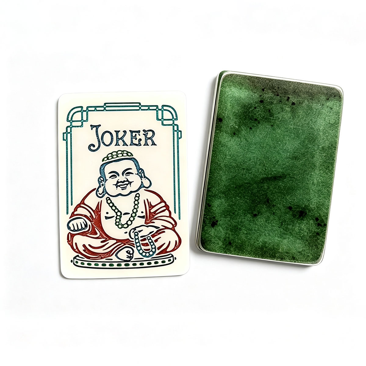 Buddha Statue Mahjong Tiles