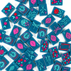 Green Plant Mahjong Tiles