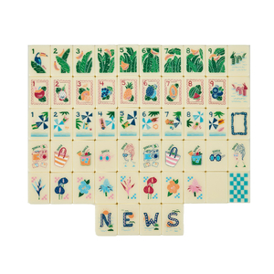 Beach Mahjong Tiles