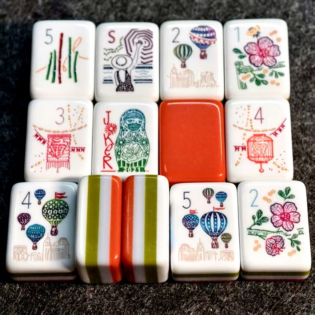 The Fourth Floor: Follow Me Mahjong Tiles