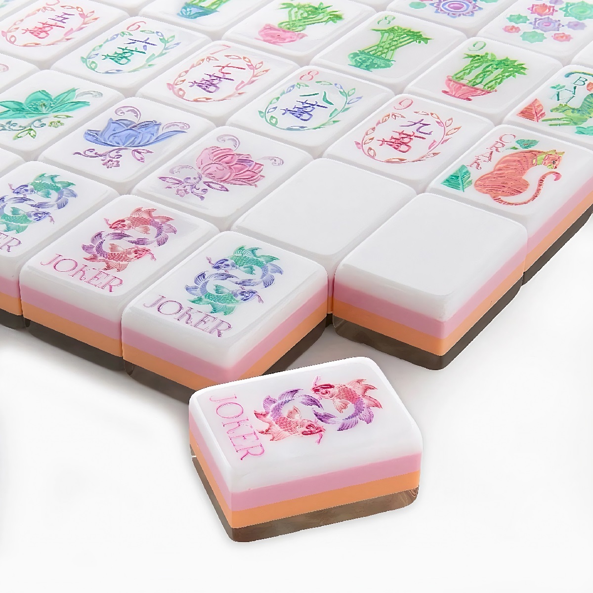 Pearlescent Mahjong Tiles