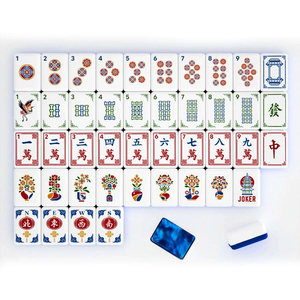 Sapphire Mahjong Tiles