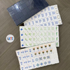 Maritime Blue Mahjong Tiles