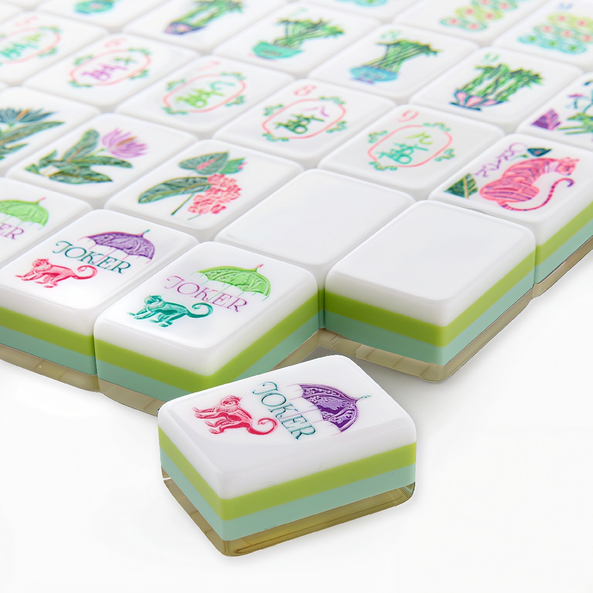 Bamboo Mahjong Tiles