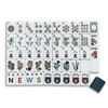 Black Stone Mahjong Tiles