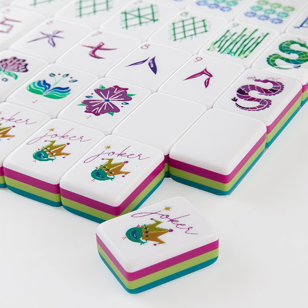 Lakeblue Mahjong Tiles