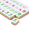 Deep Pink Mahjong Tiles