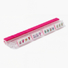 Deep Pink Candy Mahjong Tiles