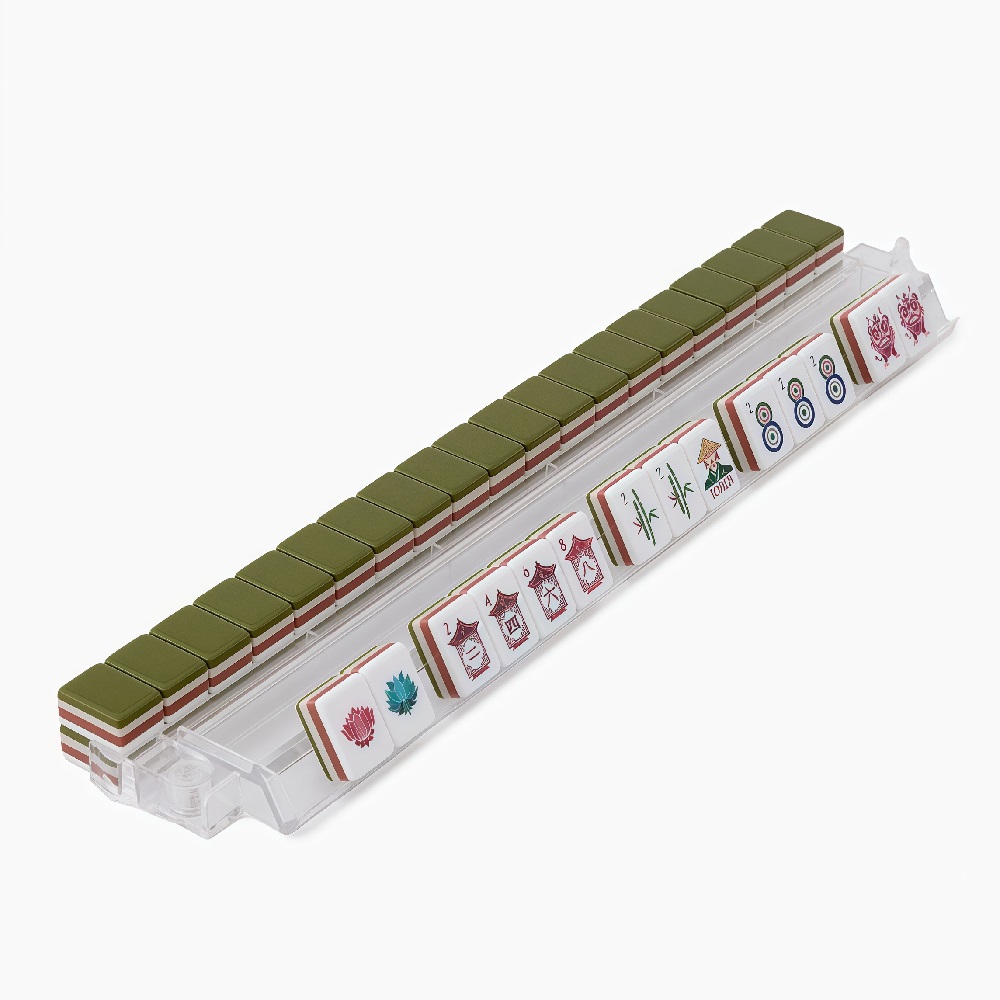 Olivegreen Mahjong Tiles