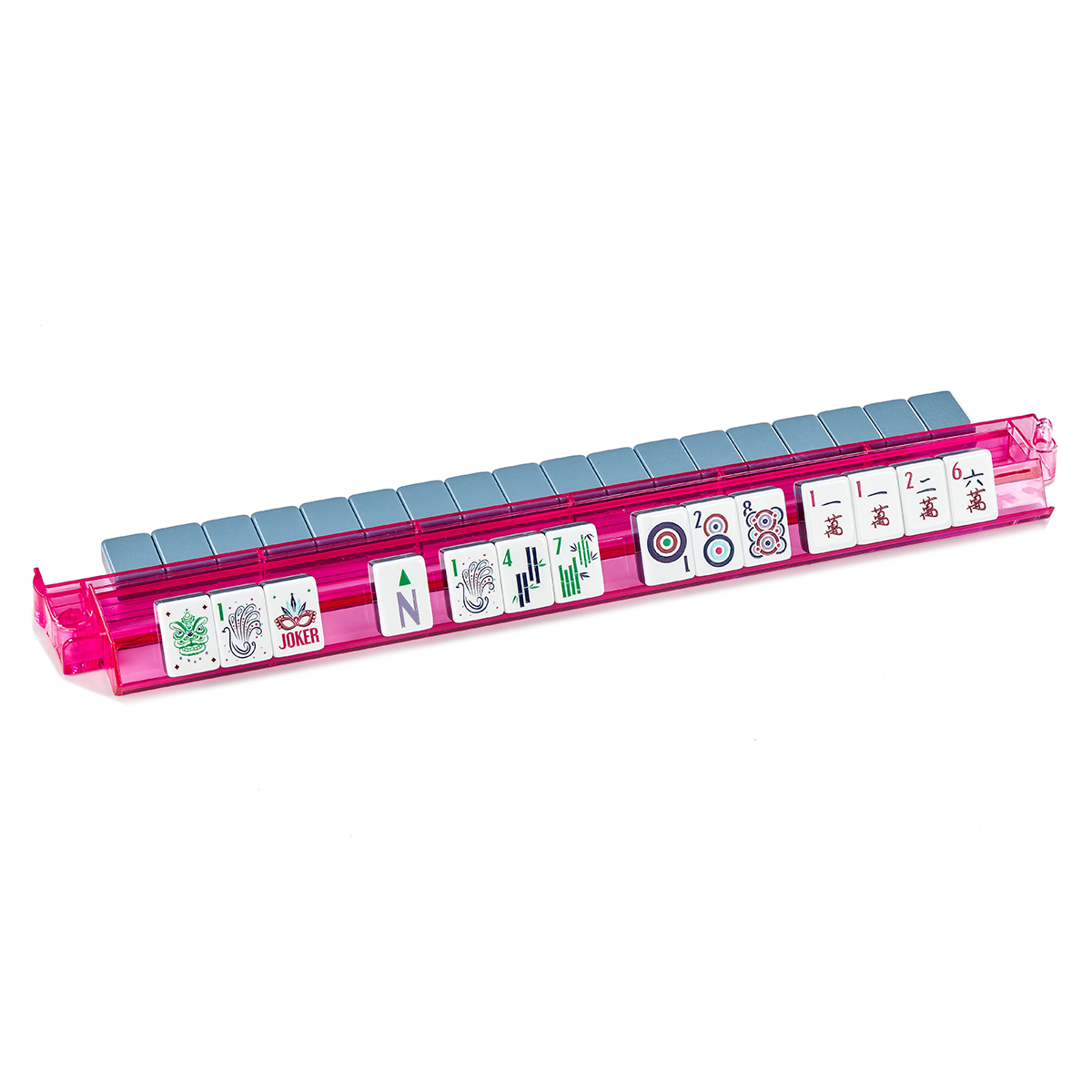 Grey Blue Mahjong Tiles