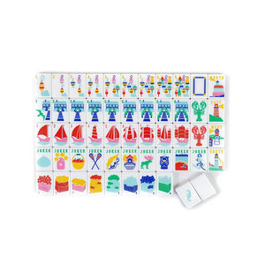White Conch Statue Mahjong Tiles