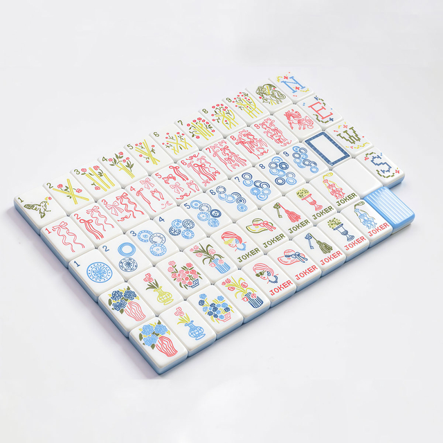 Bow Tie-white Mahjong Tiles
