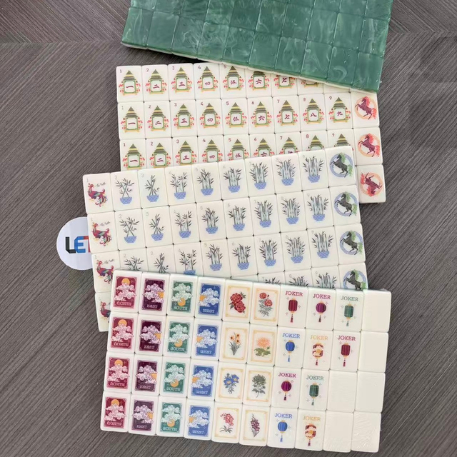 The God of Financial Wealth Mahjong Tiles
