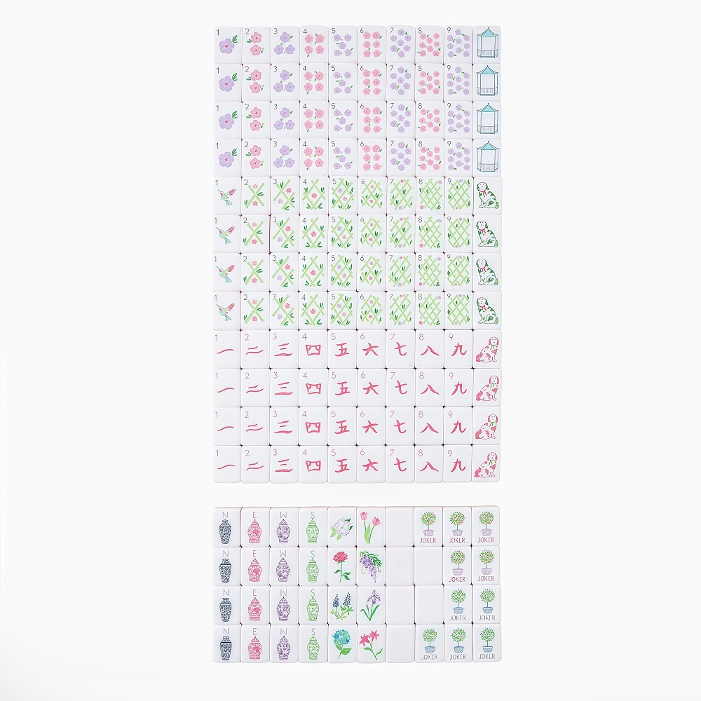 Light Purple Mahjong Tiles