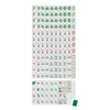 Green Bird Mahjong Tiles