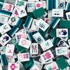 Dark Green Mahjong Tiles