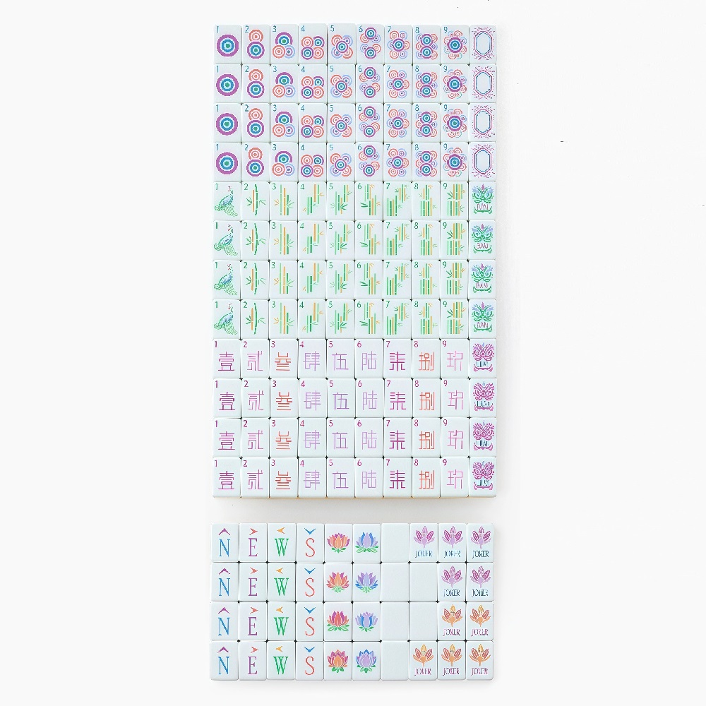Yellow Mahjong Tiles